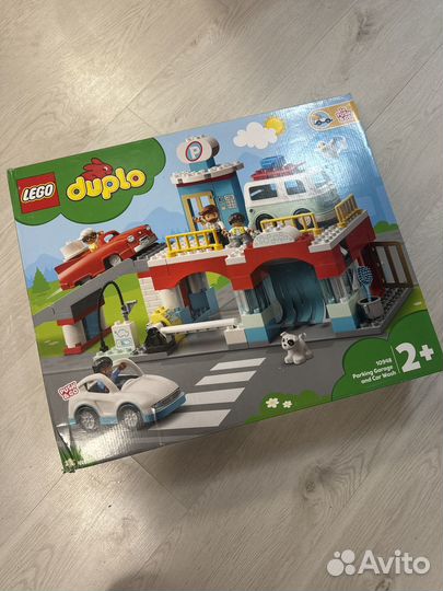 Lego дупло гараж и автомойка оригинал