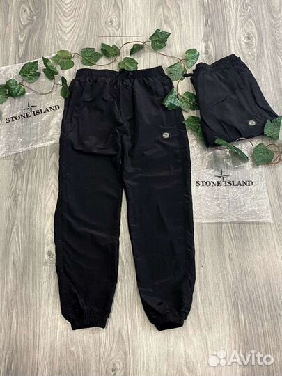 Штаны Stone island чёрные