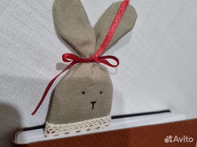 Закладки для книг ручная работа Зайка