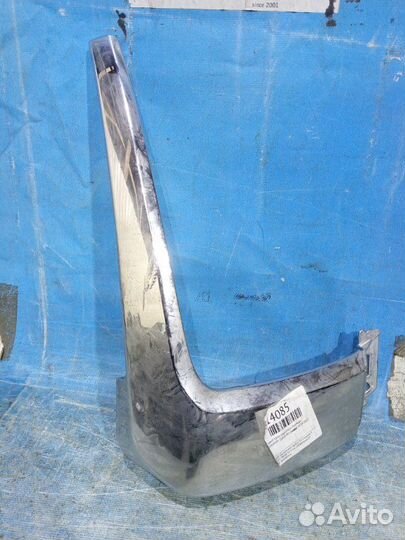 Хром бампер передний левый Mitsubishi Outlander 3