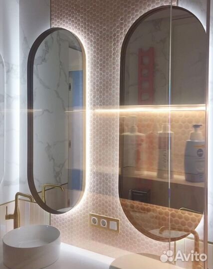 Зеркало в прихожую с подсветкой