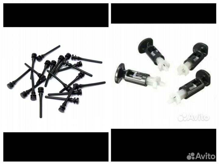 Крепления для кулера клипсы и гвозди