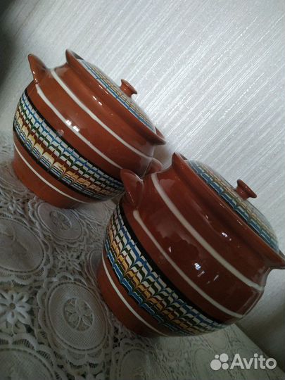 Новые горшки крынка керамика