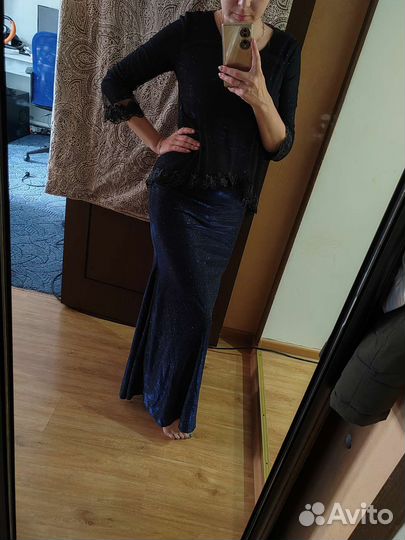 Вечернее платье в пол