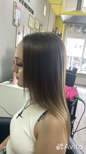 Кератиновое выпрямление, ботокс,прикорневой объем