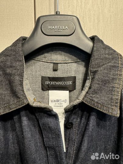 Джинсовое платье max mara