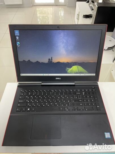 Игровой ноутбук Dell P65F i7-7/8GB/GTX1050Ti/SSD