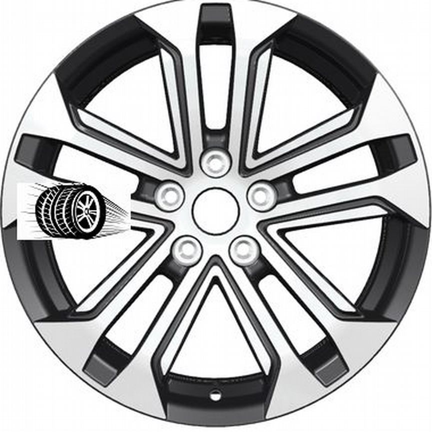Литые диски Khomen Wheels 7×R18 5×114.3