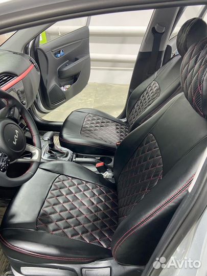 Чехлы Hyundai Creta 16+ красный ромб