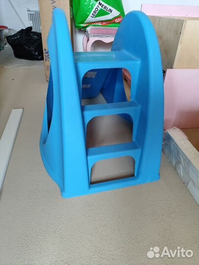 Детская горка пластиковая для дома, улицы