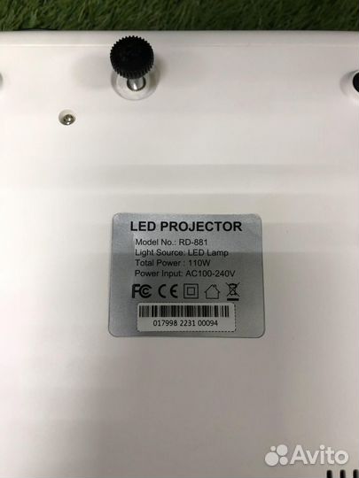 Проектор LED Projector RD-881 (Цр)