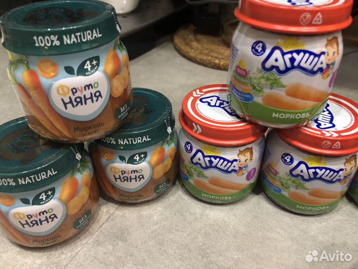 Детское питание пюре