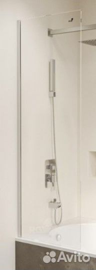 Шторка на ванну RGW SC-056 хром/Прозрачное/6 мм 3