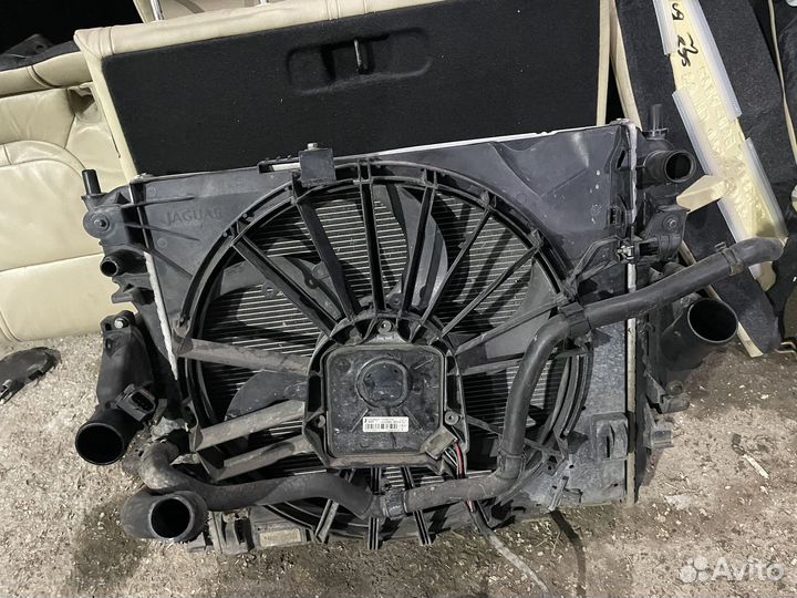 Кассета радиаторов jaguar xf x250