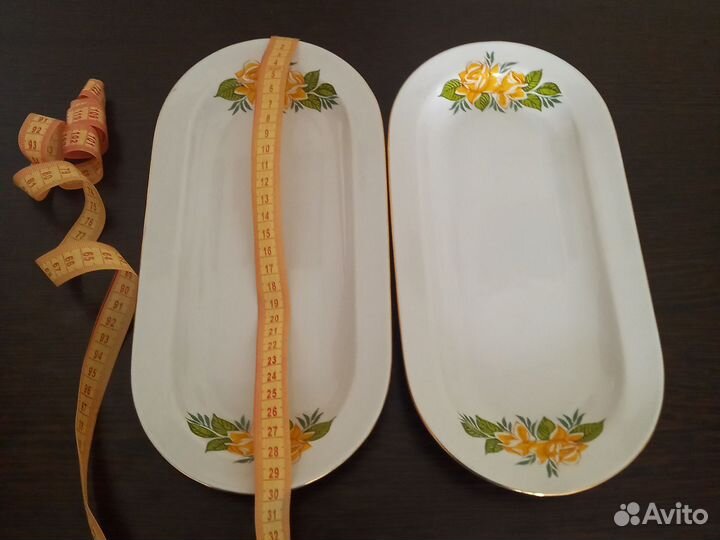 Овальные блюда