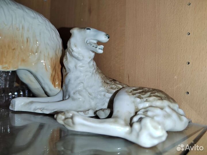 Статуэтки собаки фарфоровые СССР