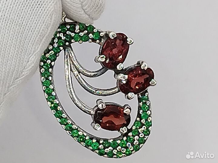 Кулон серебряный