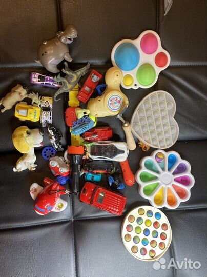 Игрушки пакетом для мальчика