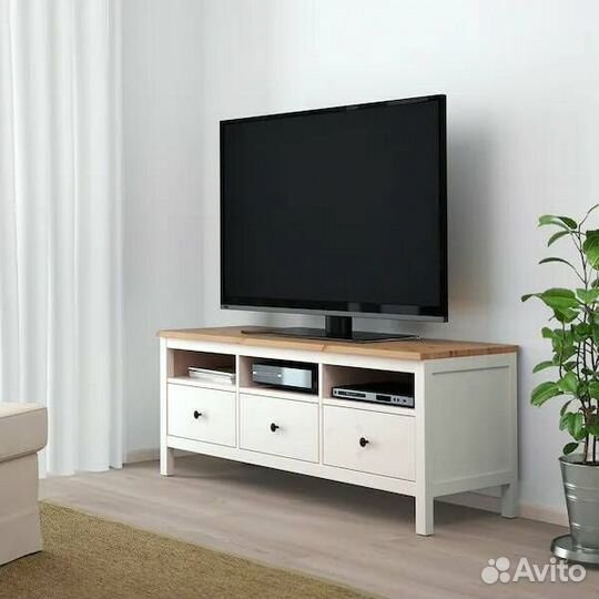 IKEA 504.135.26 Hemnes Тумба под тв бел/мори в упа