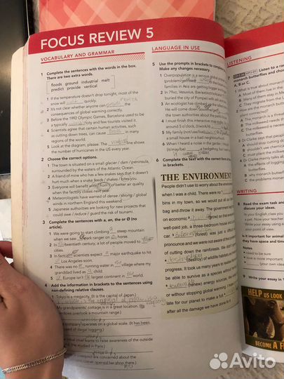 Focus 3 учебник и рабочая тетрадь
