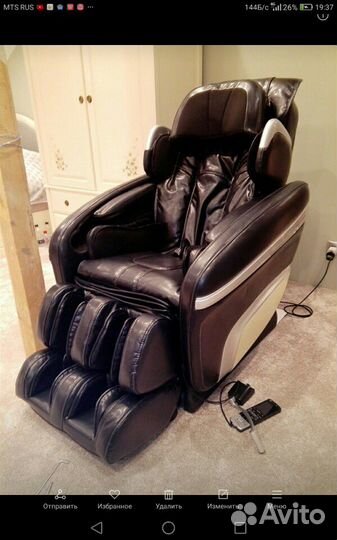 Перетяжка массажных кресел