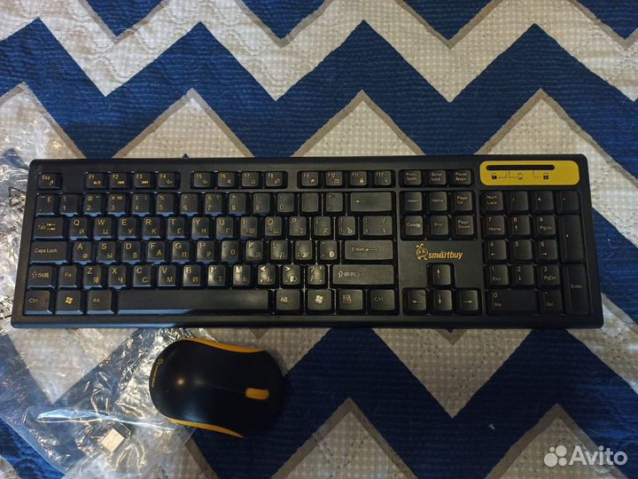 Беспроводная клавиатура и мышь Smartbuy