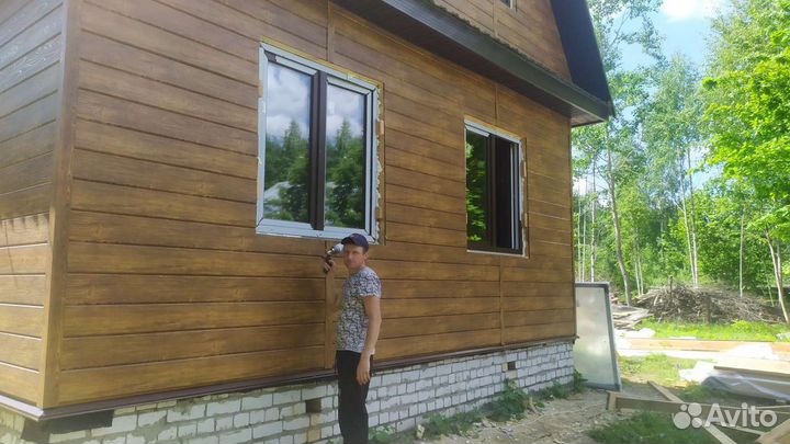 Работа монтаж сайдинга