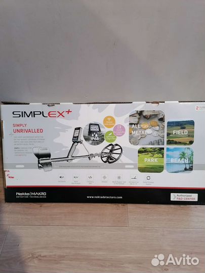Металлоискатель Nokta Makro Simplex Plus