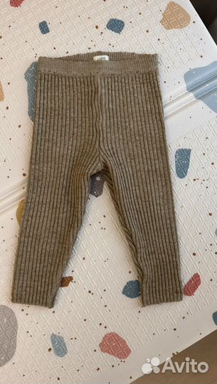 Леггинсы 2 пары loomknits 80-86