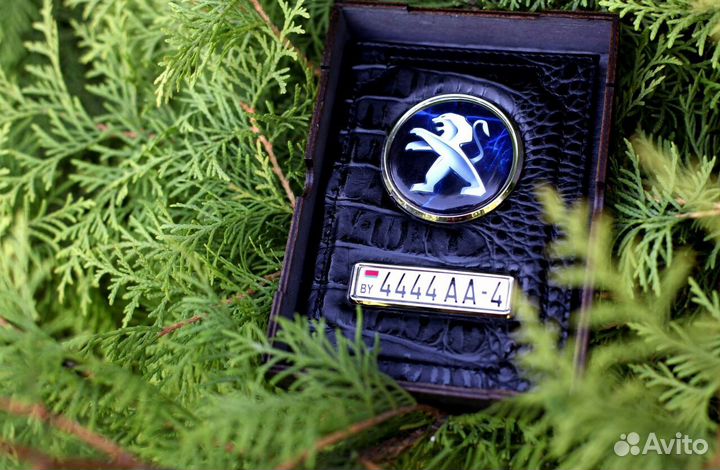 Обложка для автодокументов с логотипом