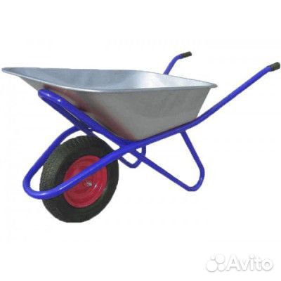 Тачка строительная 1 и 2 колесные в ассор-те