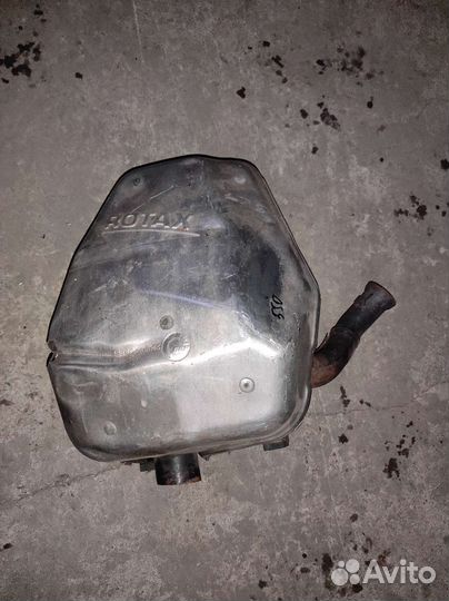 Банка глушителя на снегоход