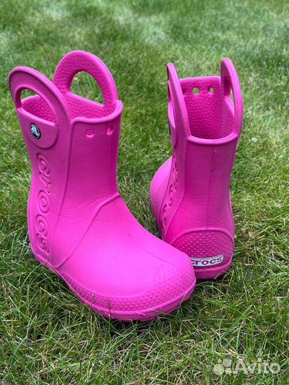 Резиновые сапоги crocs c7