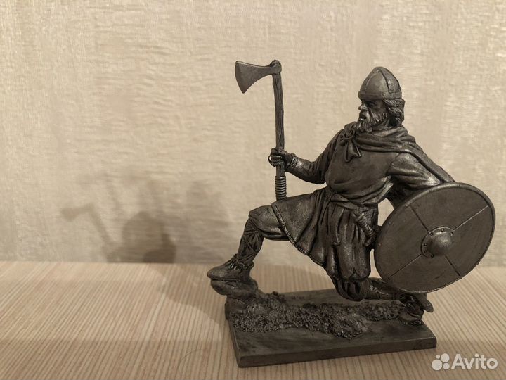 Оловянные фигурки викинги 54мм