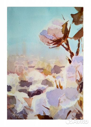 Акварельная картина 