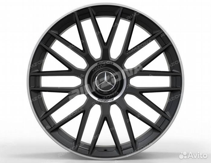 Кованый диск в стиле mercedes AMG 762 R21 5X112 ET