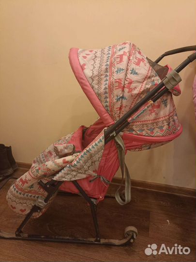 Санки на колесах