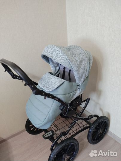 Коляска 2 в 1 indigo mio plus 14