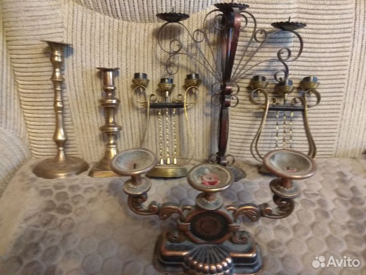 Подсвечники и канделябры