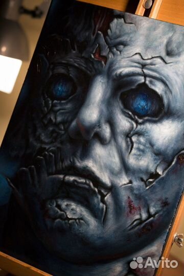 Картина маслом Michael Myers, Halloween