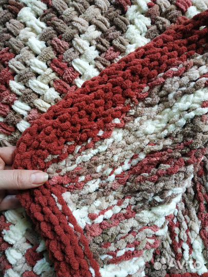 Плед детский вязаный