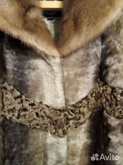 Шуба мутоновая 46 размера новая