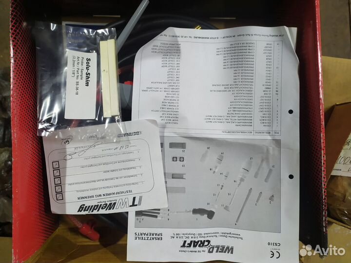 Горелка аргонодуговой сварки Weldcraft CS-310