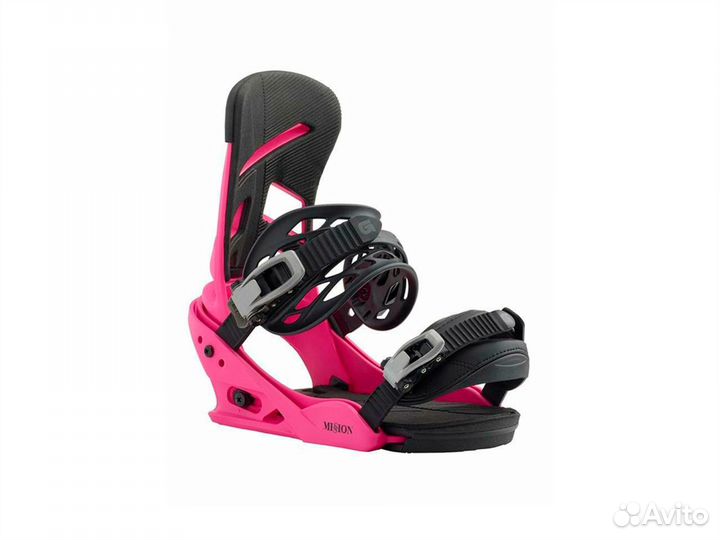 Сноуборд крепления burton mission EST pink