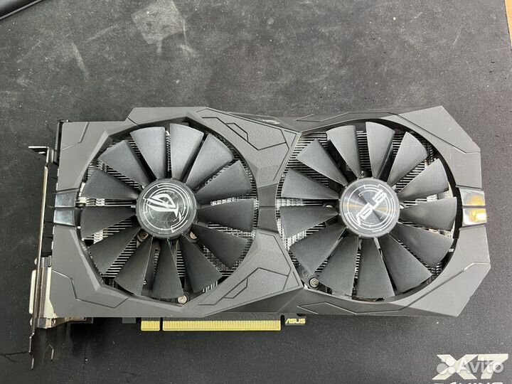 Видеокарта asus ROG-strix-RX570-O4G-gaming