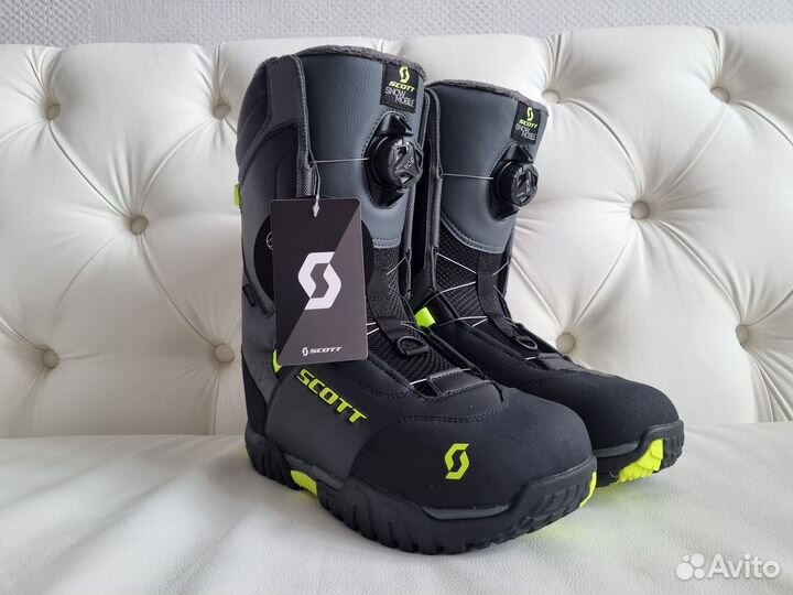 Мотo6oты снегоходные scott X-Trax Evo New Nеоn V24