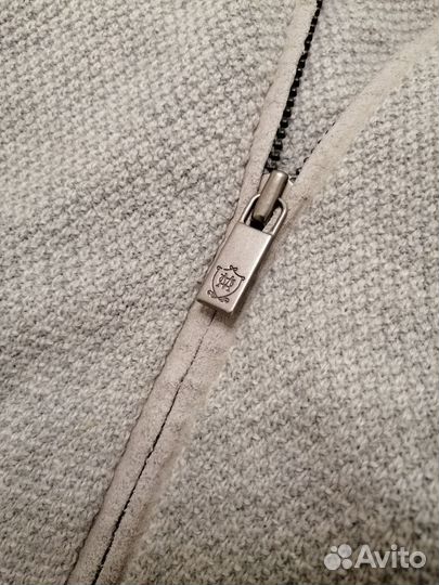 Пуловер мужской на молнии, Massimo Duti, р. 46-48