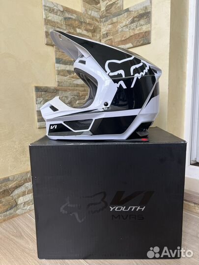 Мотошлем кроссовый Fox V1 youth mvrs
