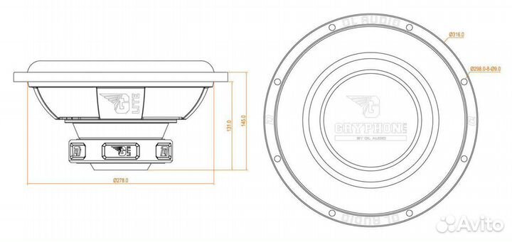 Сабвуфер DL Audio Gryphon Lite 12
