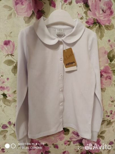 Блуза для девочки трикотажная